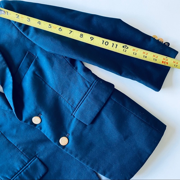 Michael Kors Kids Navy Gold Blazer - Picture 7 of 8